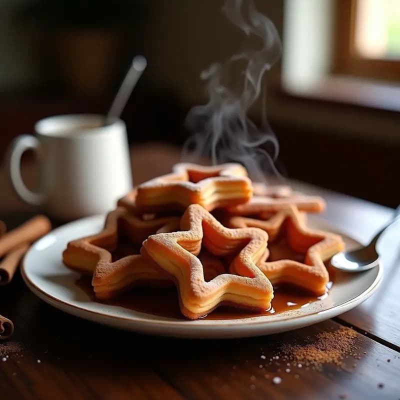 Churros de Chocolate con Baño de Cajeta: Postre Mexicano Crujiente y Tradicional