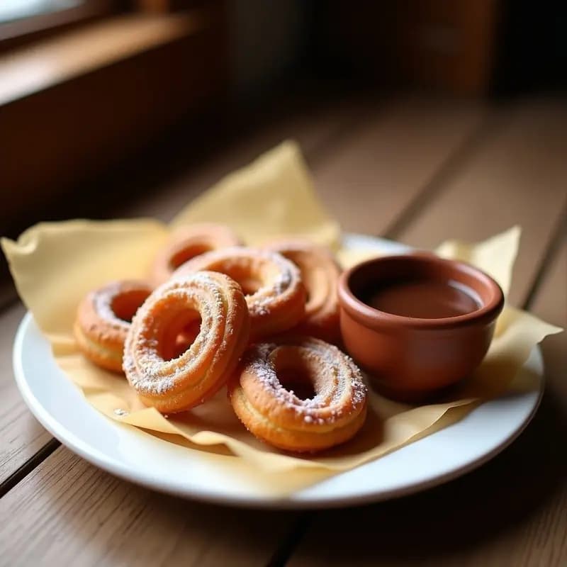 Churros con Chocolate Casero: Receta Clásica Española para Merendar
