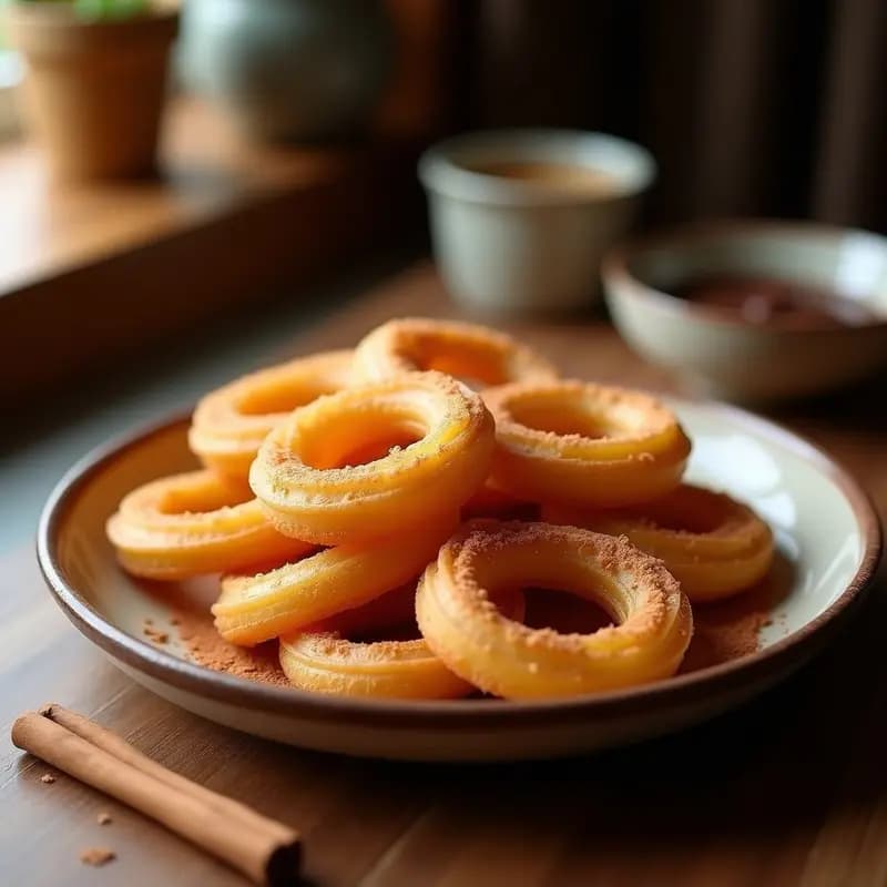 Churros de Claras de Huevo y Canela: Postre Argentino Sin Harina y Keto
