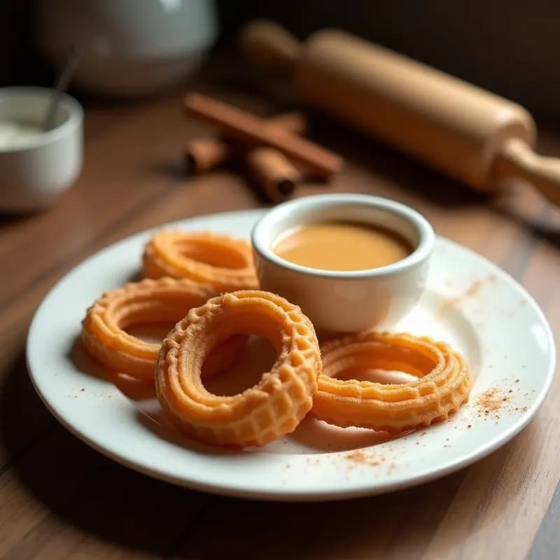 Churros Colombianos con Arequipe Vegano: Receta Sin Lácteos en Freidora de Aire