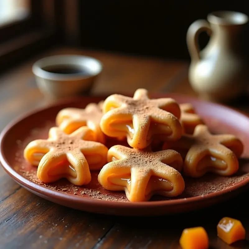 Churros Rellenos de Dulce de Guayaba: Desayuno Colombiano Crujiente en Airfryer