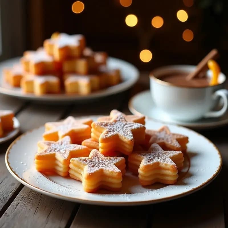 Churros Españoles con Chocolate: Desayuno Crujiente y Dulce para el Fin de Semana