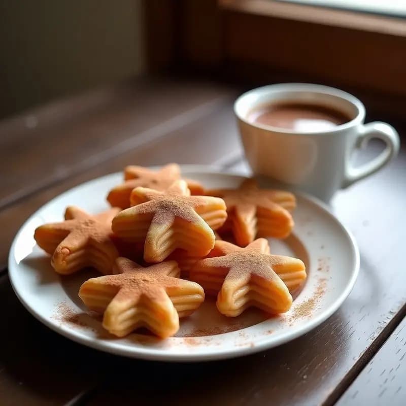 Churros Españoles con Chocolate Caliente y Canela: Receta Clásica en Thermomix