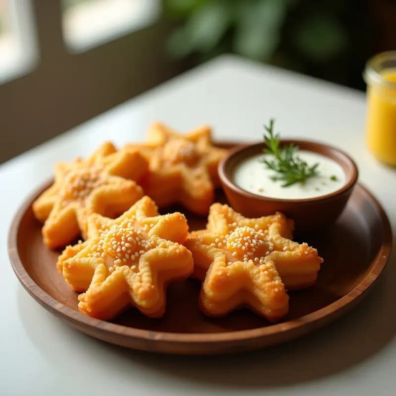 Churros de Espinaca y Queso Manchego: Desayuno Español Salado en Airfryer