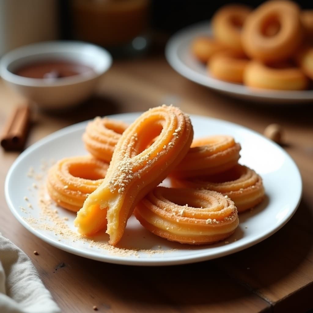 Churros de Garbanzo con Canela: Postre Sin Harina y Alto en Fibra en Airfryer