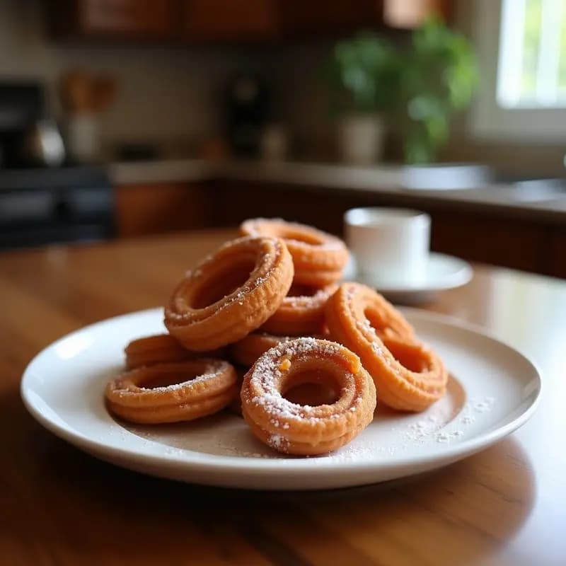 Churros de Harina de Almondra y Cacao: Postre Español Sin Gluten y Keto en 15 Minutos