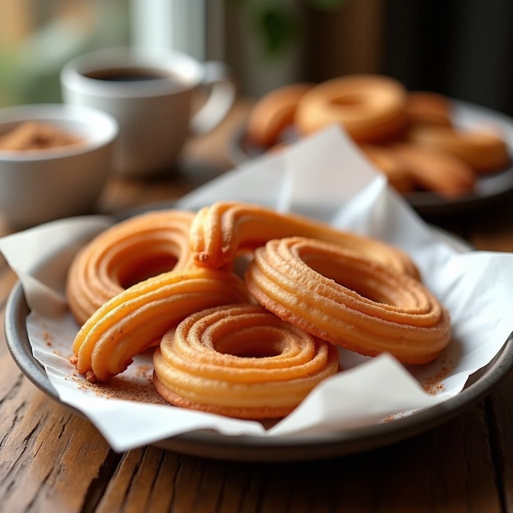 Churros de Harina de Almendra y Canela: Desayuno Keto Sin Freír en Airfryer