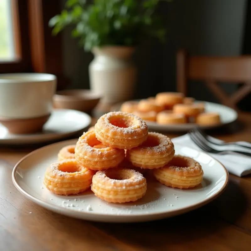 Churros de Harina de Coco: Postre Español Sin Gluten y Baja en Calorías