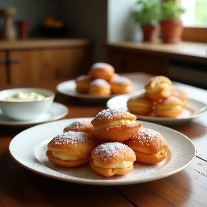 Churros de Harina de Coco y Queso Crema Vegano: Postre Español Sin Lácteos