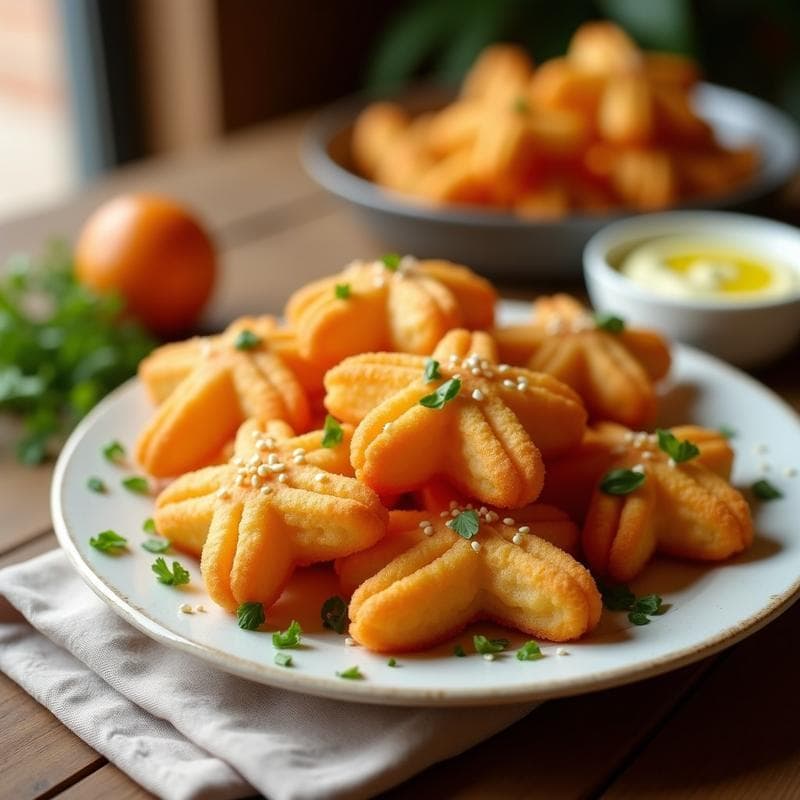 Churros de Harina de Garbanzo: Aperitivo Español Sin Gluten en Airfryer