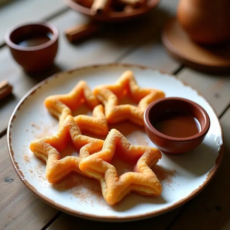 Churros Españoles de Harina de Garbanzo: Versión Sin Gluten con Chocolate Negro