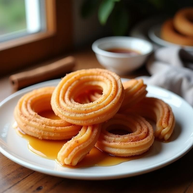 Churros de Quinoa con Sirope de Agave y Canela: Postre Sin Gluten y Sin Fritura en Airfryer