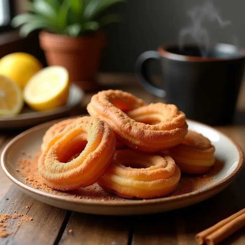 Churros de Quinoa y Canela: Postre Mexicano Sin Harina y Sin Azúcar Refinado