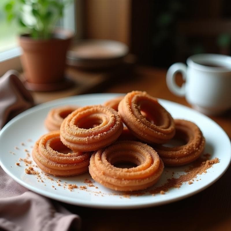 Churros de Quinoa con Chocolate Negro: Receta Sin Harina y Sin Freír en Airfryer