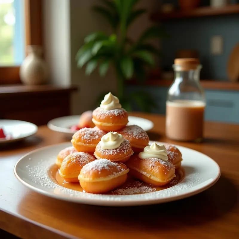 Churros Rellenos de Cajeta con Topping de Queso Crema y Fresas: El Postre que Combina lo Mejor de México y Argentina