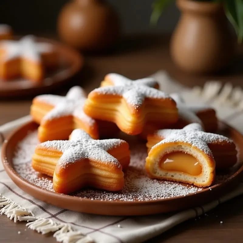 Churros Rellenos de Dulce de Leche: Postre Argentino Crujiente y Sin Gluten