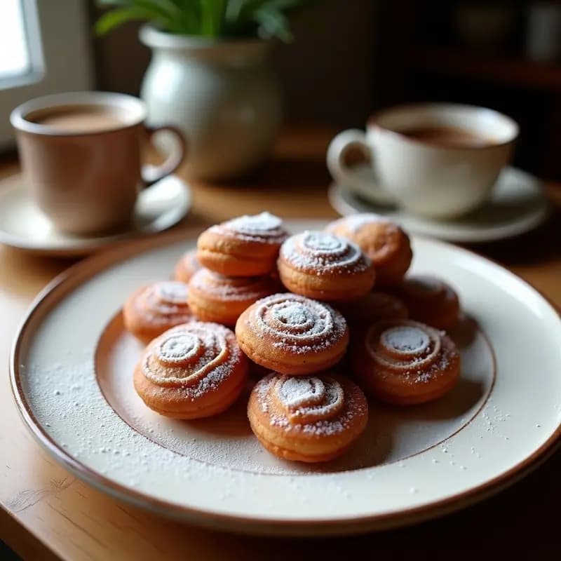 Churros Rellenos de Nutella y Virutas de Chocolate Blanco: Postre de Feria en Casa