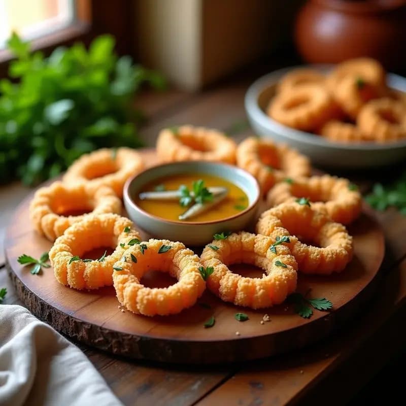 Churros Salados con Anchoas: Aperitivo Andaluz Crujiente y Rápido