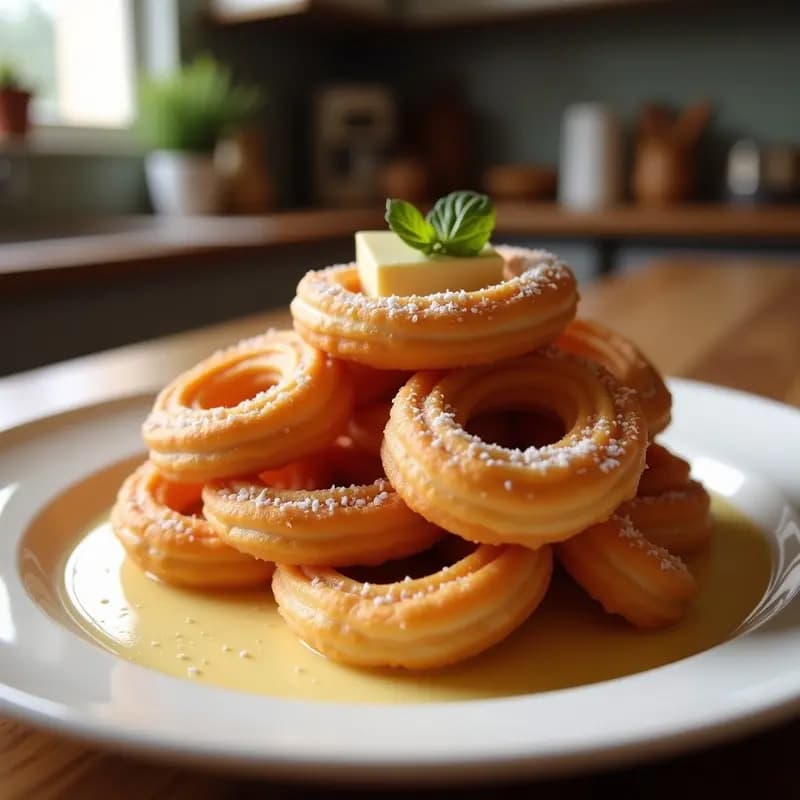 Churros Salados con Queso y Jamón: Receta de Tapa Innovadora para el Bar