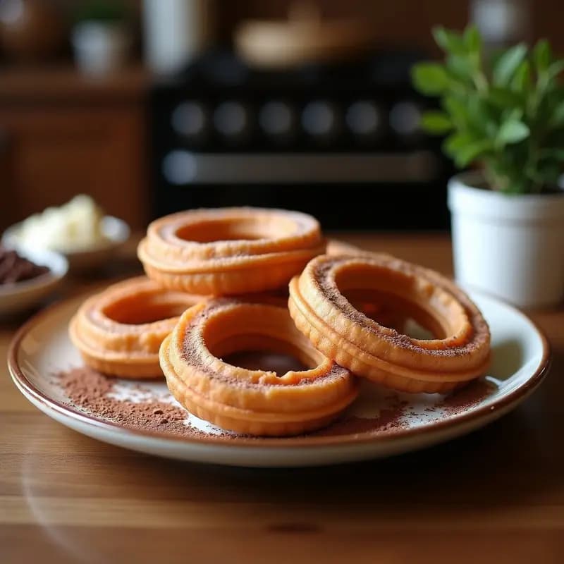 Churros de San José con Chocolate Caliente: Receta Festiva y Crujiente para Postre