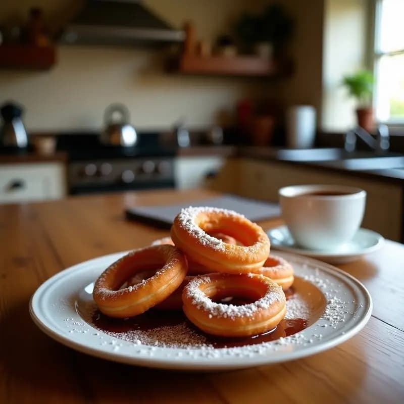 Churros de San José con Baño de Chocolate a la Piedra: Receta Festiva en Sartén