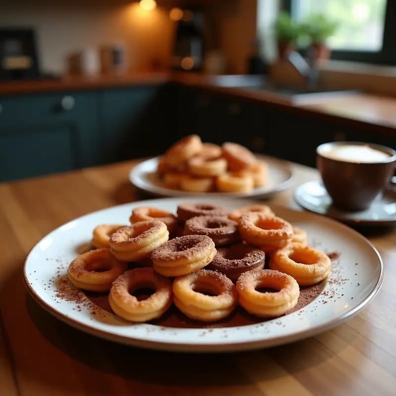 Churros Spanish con Chocolate Caliente Vegano: Receta Crujiente y Sin Lácteos