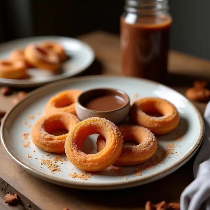 Churros de Harina de Trigo Sarraceno: Receta Sin Gluten con Chocolate Caliente Especiado
