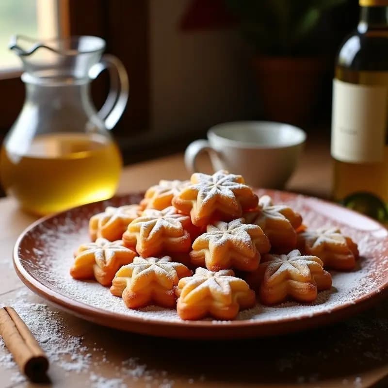 Churros de Vino con Azúcar y Canela: Receta de Carnavales Aragoneses