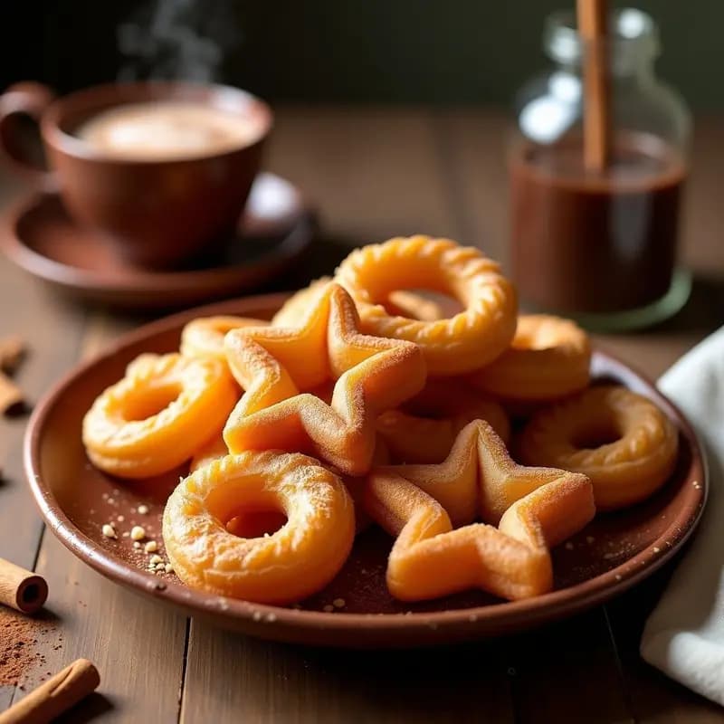 Churros de Yuca y Cacao: Snack Colombiano Vegano y Sin Harina
