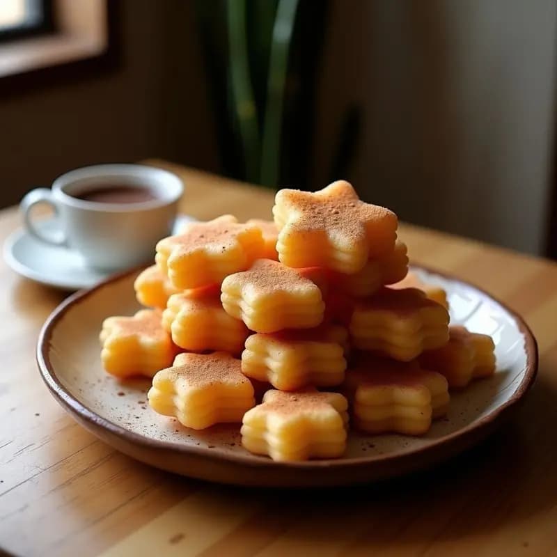 Churros de Yuca con Chocolate Caliente: Postre Argentino Sin Gluten y Crujiente