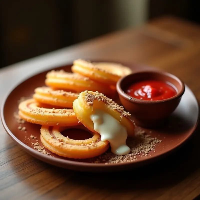 Churros Venezolanos de Yuca: Receta Sin Harina con Queso derretido y Salsa de Guayaba