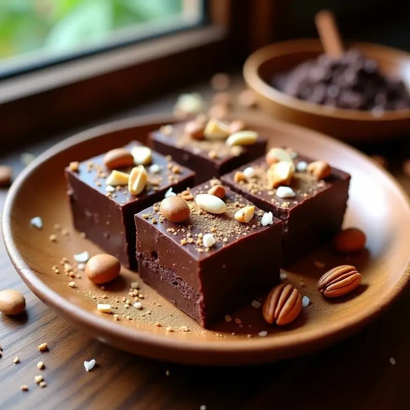 Chutile de Frutos Secos y Chocolate: Postre boliviano sin azúcar con toques de canela