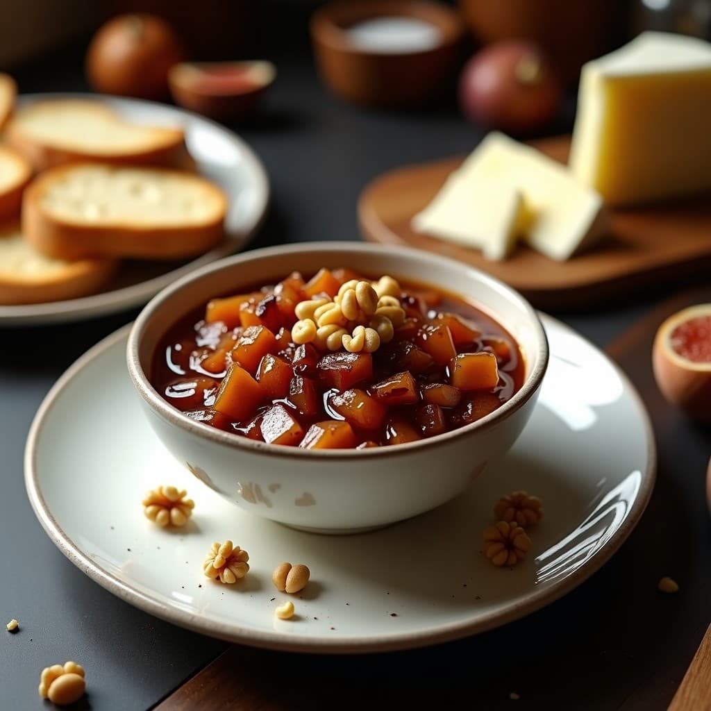 Chutney de Higos y Cebolla Caramelizada con Vinagre Balsámico: Acompañamiento Gourmet en 20 Minutos