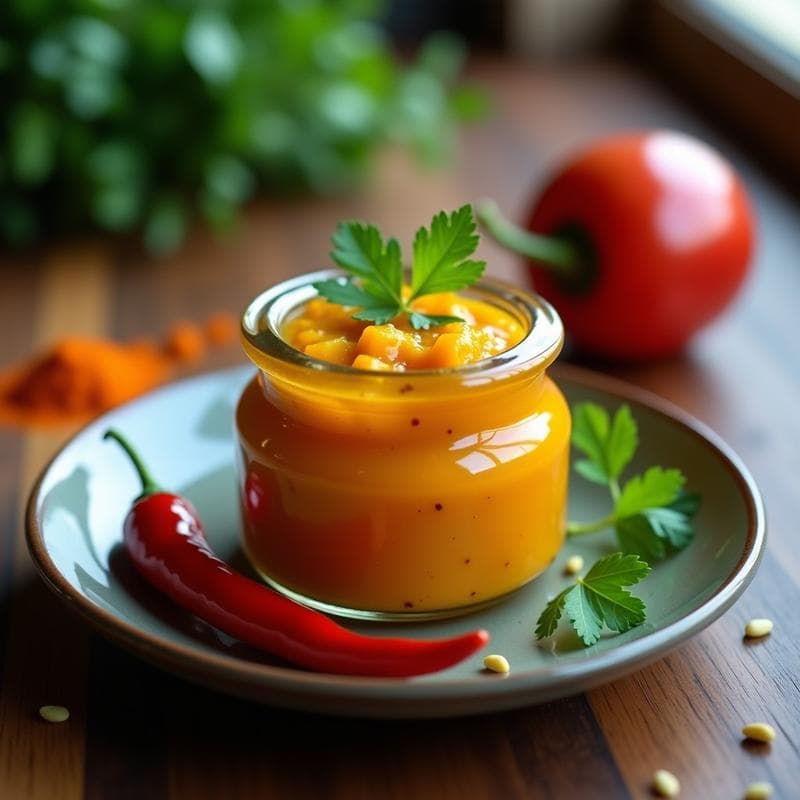 Chutney de Mango y Chili para Acompañar Carnes o Veganizar Platos: Receta India en 20 Minutos