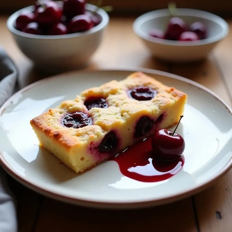 Clafoutis de Cerezas y Amaranto: Postre Francés Sin Harina y Alto en Fibra