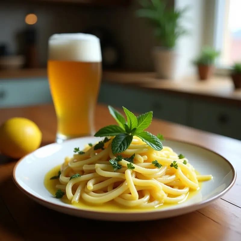 Clara con Limón y Menta: Cóctel Sin Alcohol Fresco y Digestivo
