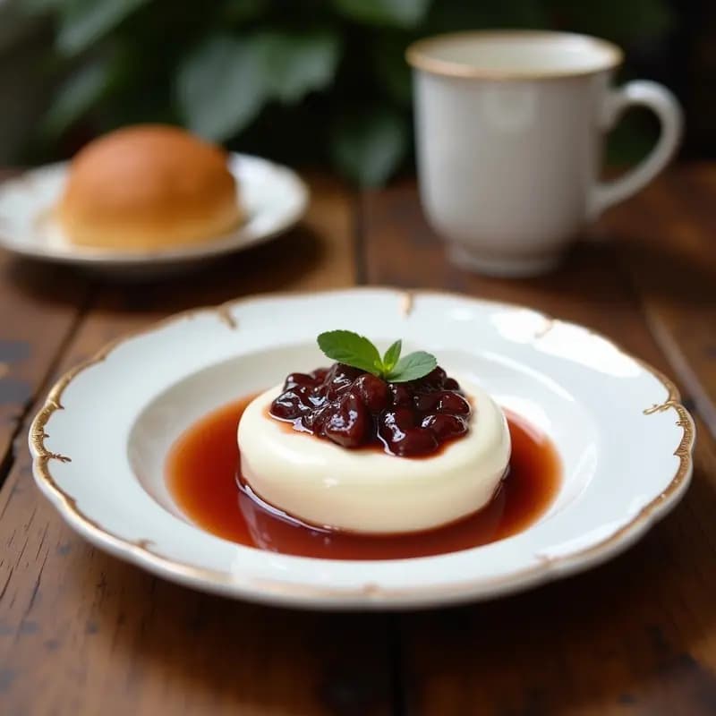 Clotted Cream de Coco y Mermelada de Higos: Postre Inglés Vegano Sin Lactosa