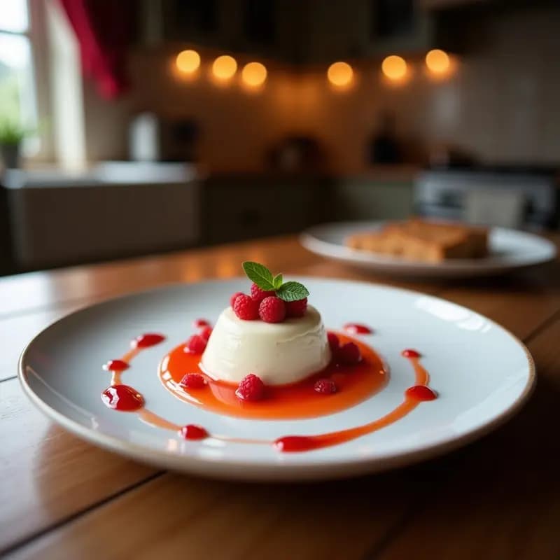 Clotted Cream Inglesa con Mermelada de Frambuesa: Postre Tradicional en 10 Minutos