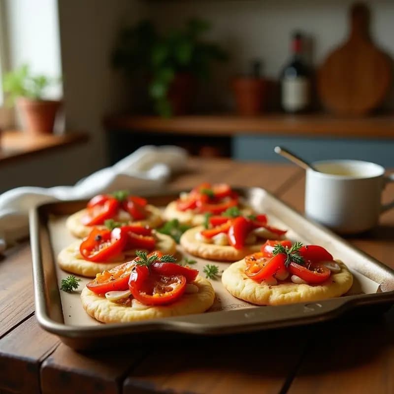 Cocas de Pimiento y Sardina: Receta Mallorquina de Pan Rápido con Atún