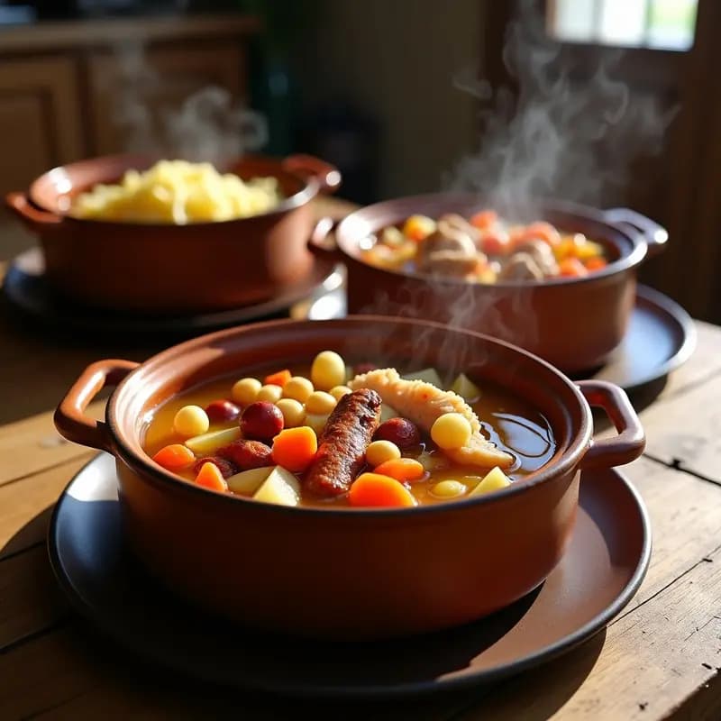 Cocido Madrileño en 3 Ollas: Receta Tradicional para Fines de Semana