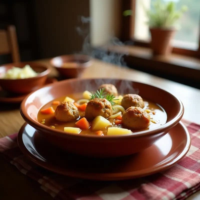 Cocido madrileño deshuesado y en pelotas: Receta familiar para domingos de invierno