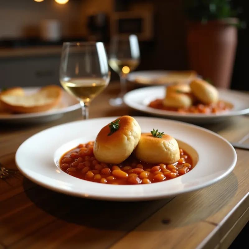 Cocido Madrileño Desmenuzado con Pelotas de Pan: Receta Tradicional en Olla Rápida