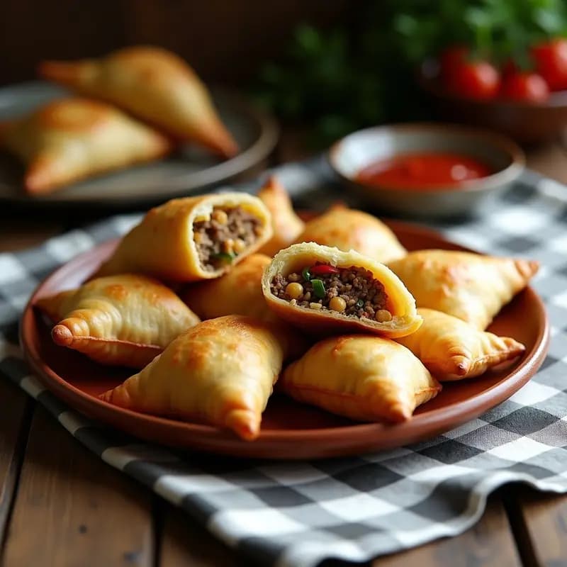 Cocido madrileño desmenuzado en empanadillas: Receta de reaprovechamiento creativa