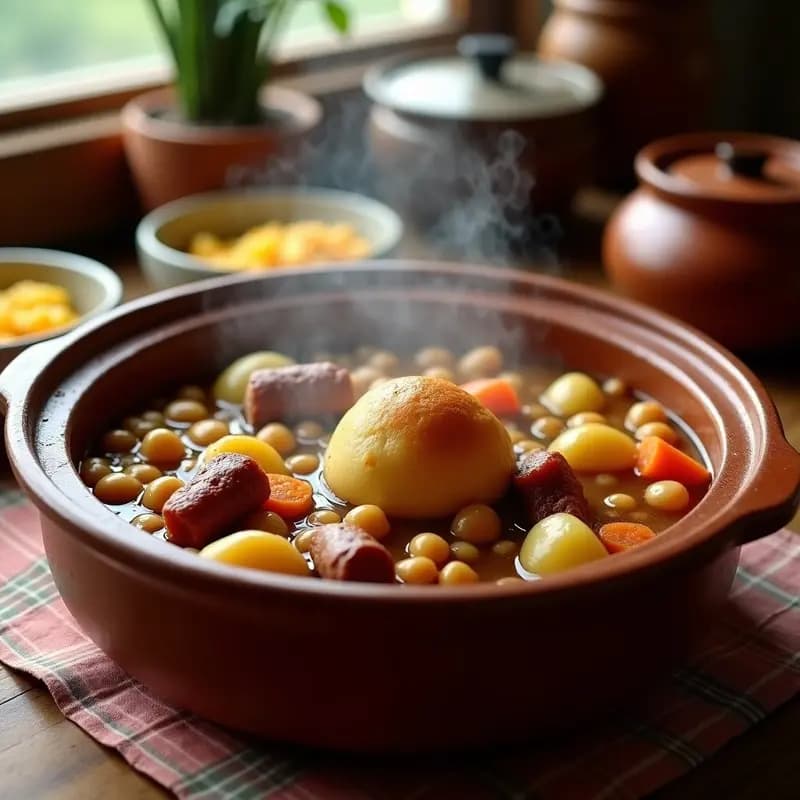 Cocido Madrileño con Garbanzos y Pelota: Receta de Invierno para toda la Familia