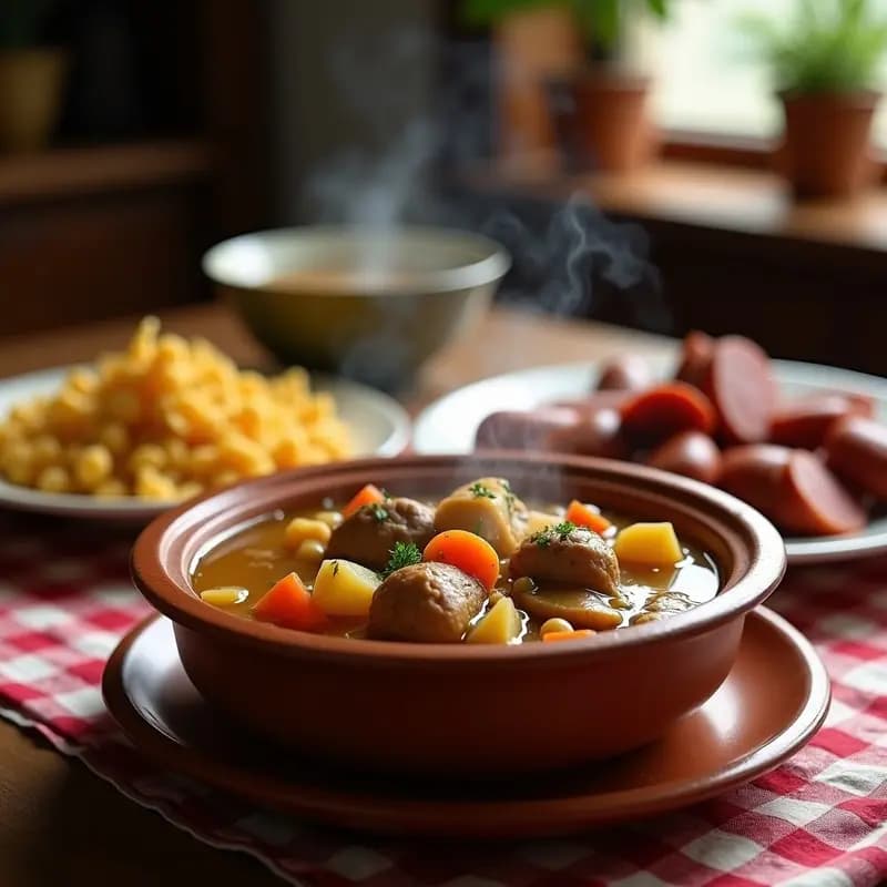Cocido Madrileño en Olla Exprés: Receta Tradicional de la Abuela en la Mitad de Tiempo