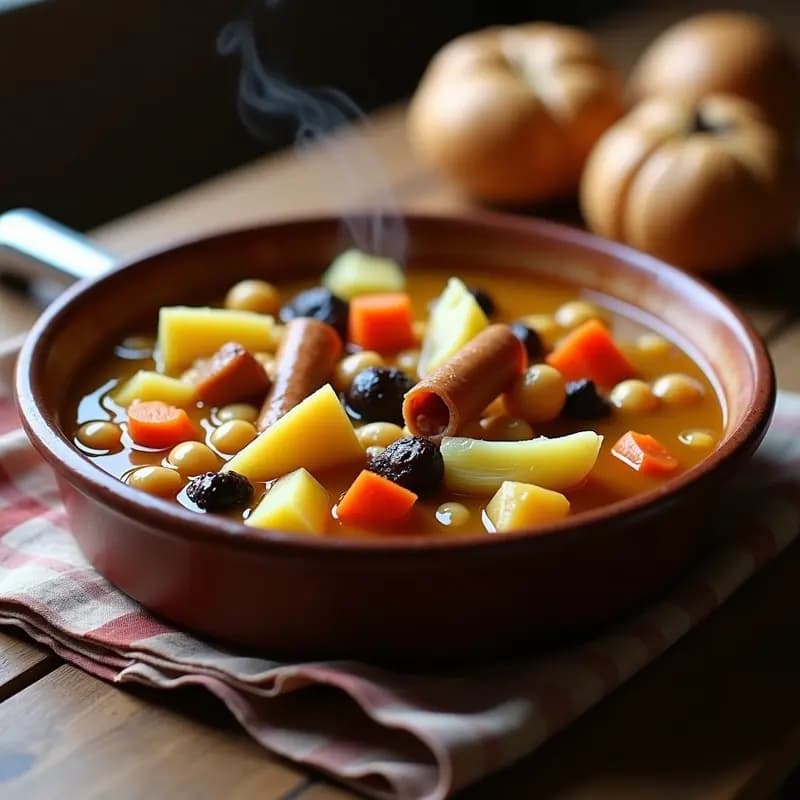 Cocido Madrileño en Olla Exprés: Receta Rápida y Sabrosa para el Día a Día