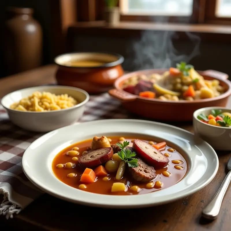 Cocido Madrileño Tradicional: Receta de Tres Vuelcos para Día Frío
