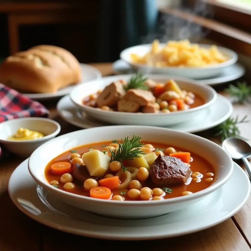Cocido Madrileño en Tres Vueltas: Receta de Invierno para Compartir