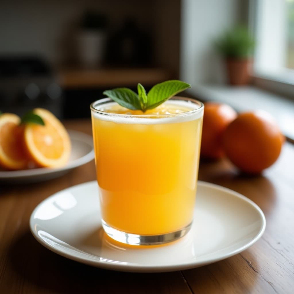 Cocktail de Maracuyá y Jengibre con Agua de Coco: Bebida Tropical y Detox