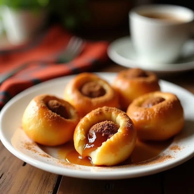 Concha de Pan Dulce Mexicano Rellena de Cajeta: Receta en Airfryer Sin Horno